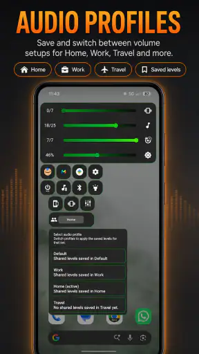 Volume Control Panel Pro screenshot