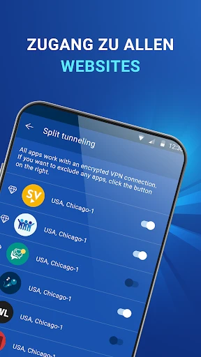 VPN - endlos, sicher, schnell screenshot