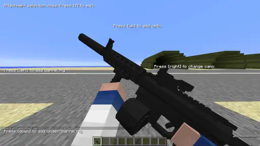 Waffen Mods Minecraft PE 2025 screenshot