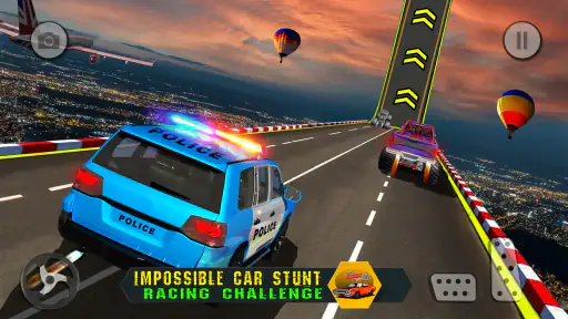 Wagen Spiele Kunststück Rennen screenshot