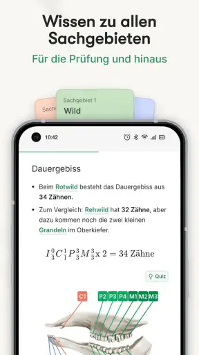 Waidwissen - Jagdschein App screenshot