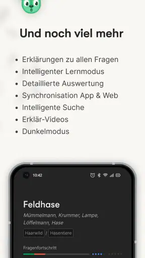 Waidwissen - Jagdschein App screenshot