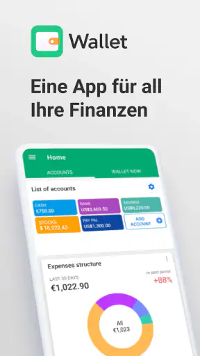 Wallet: Budget & Finanzplaner screenshot
