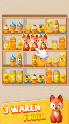 Waren-Rush! 3D Sortieren screenshot