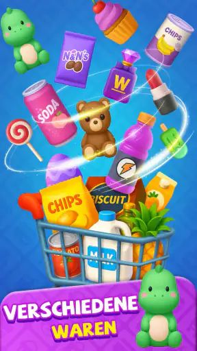 Waren-Rush! 3D Sortieren screenshot