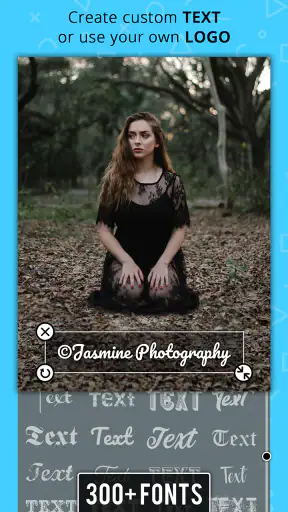 Wasserzeichenfotos von Z screenshot