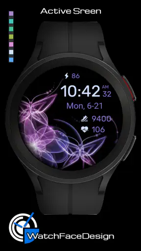 WaTchG008: Digital watch face screenshot