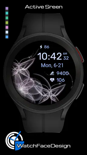 WaTchG008: Digital watch face screenshot