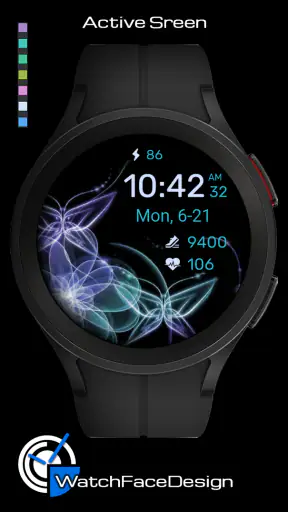 WaTchG008: Digital watch face screenshot