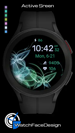 WaTchG008: Digital watch face screenshot