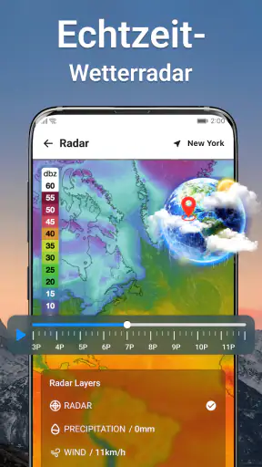 Weather Live - Wetter&Alarm screenshot