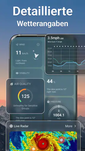 Weather Live - Wetter&Alarm screenshot