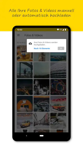 WEB.DE Online-Speicher screenshot