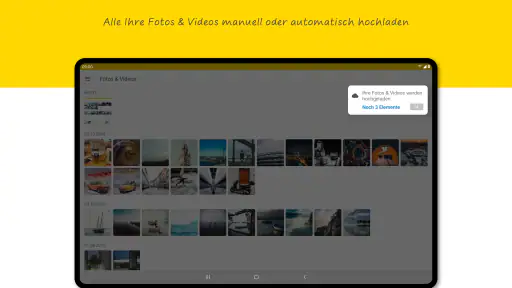 WEB.DE Online-Speicher screenshot