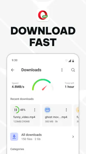 Webbrowser Opera Mini screenshot