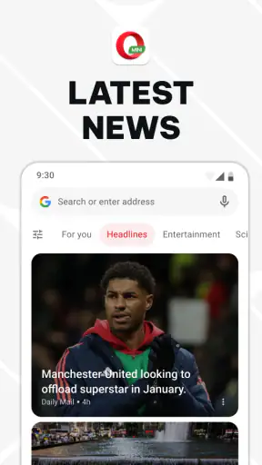 Webbrowser Opera Mini screenshot
