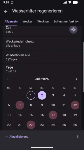Wecker PRO screenshot