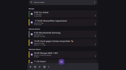 Wecker PRO screenshot