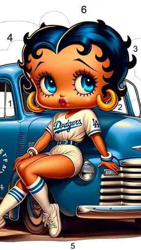 Weihnachten Malen nach Zahlen screenshot