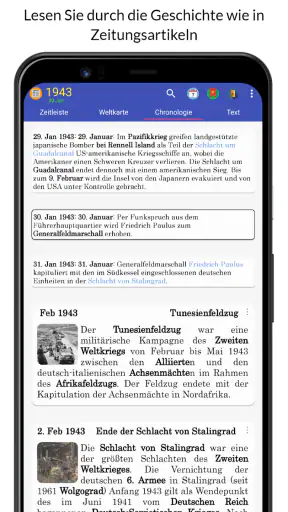 Weltgeschichte Atlas screenshot