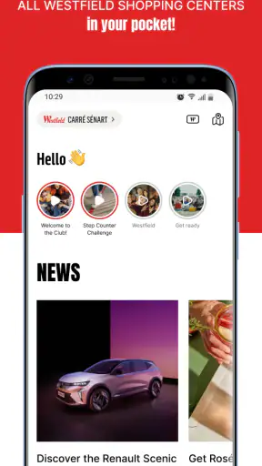 Westfield - Shoppingcenter-App screenshot