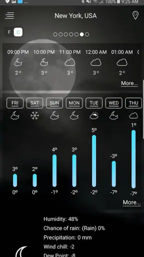 Wetter de - Wettervorhersage screenshot