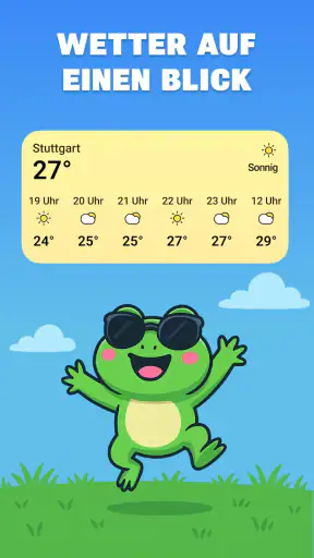 WetterFrosch: Wettervorhersage screenshot