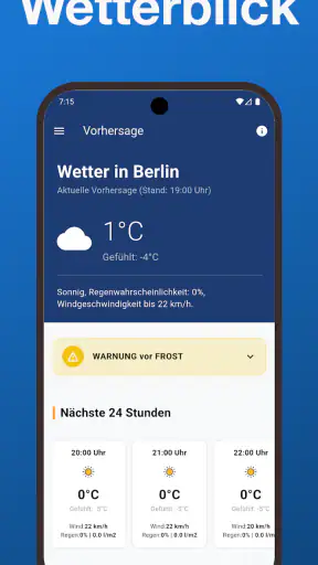Wetterblick: Wetter & Radar screenshot