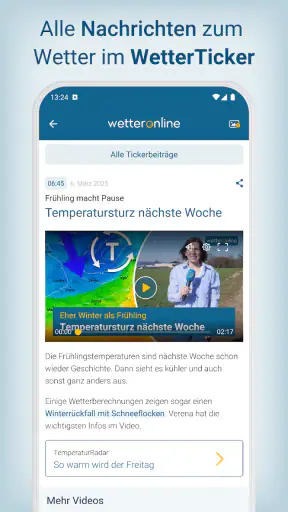 WetterOnline mit Pollenflug screenshot