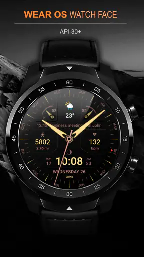 WFP 311 Modern watch face screenshot