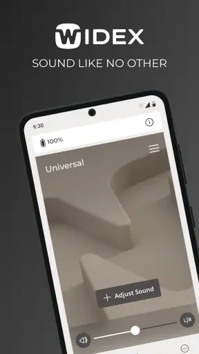 WIDEX ALLURE screenshot