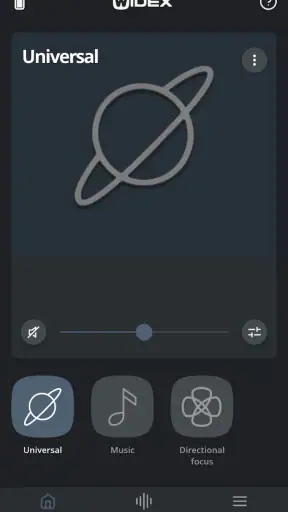 WIDEX MAGNIFY screenshot