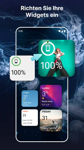 Widgets OS 17: Farbige Widgets screenshot