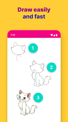 Wie man zeichnet : Zeichen-App screenshot