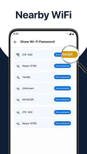 WiFi Analyzer - WiFi Passwords screenshot