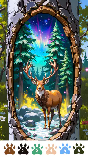Wild Color: Malen nach Zahlen screenshot