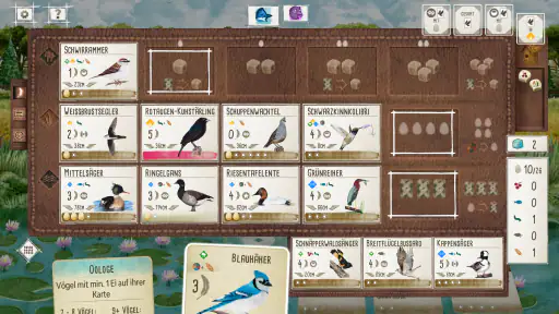 Wingspan (Flügelschlag) screenshot