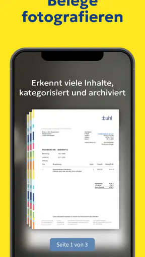 WISO Steuer-Scan screenshot
