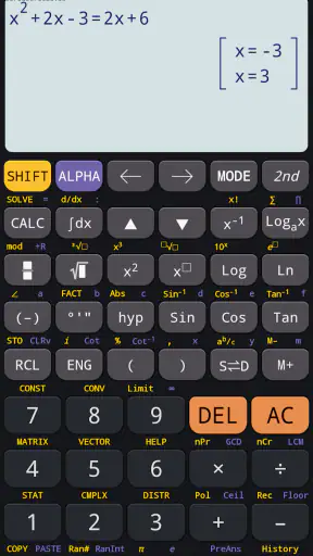 Wissenschaftlicher Rechner 991 screenshot