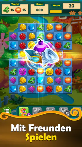 Witchy Wizard Match 3 Puzzle screenshot