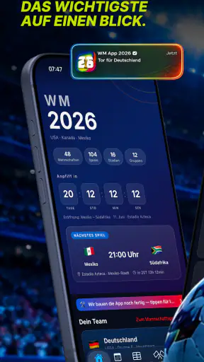Frauen WM 2027 Live screenshot