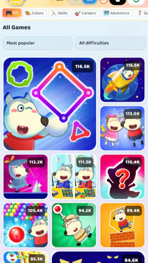Wolfoo Games screenshot