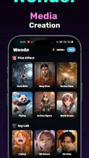 Wonda screenshot