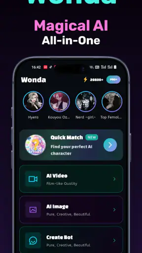Wonda screenshot