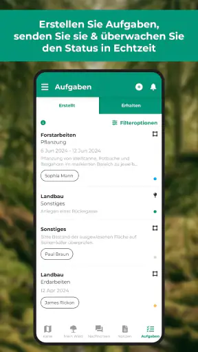 WoodsApp screenshot