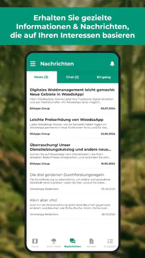 WoodsApp screenshot