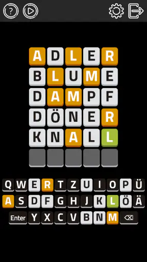 Wördel - tägliches Wortspiel screenshot