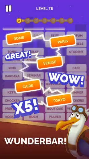 WordMatrix: Wortassoziationen screenshot