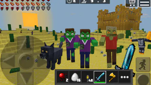 WorldCraft: Block Craft Spiele screenshot