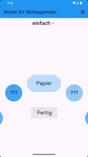 Wörter für Montagsmaler screenshot